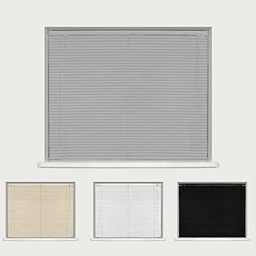 Caecus PVC Window Venetian Blinds Strong Trimmable Easy Fit Child Safe Home Office