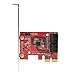 StarTech.com SATA PCIe Card - 4 Port PCIe Expansion Card - 6Gbps - Low/Full Profile - ASM1164 Non-Raid - PCI Express to SATA Converter, TAA (4P6G-PCIE-SATA-CARD)