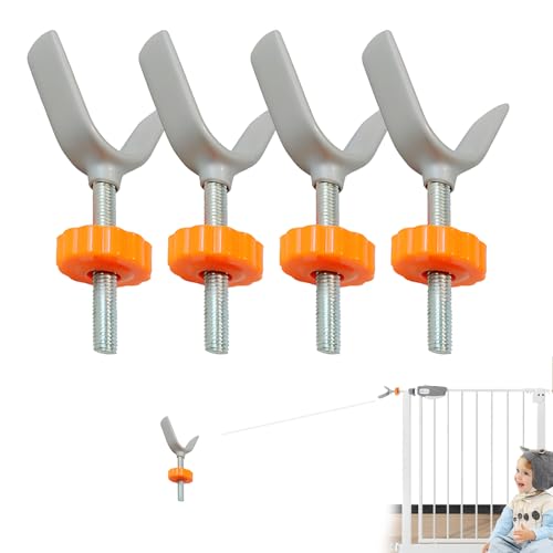 4 Stück Druckschrauben für Kindergitter,Y-Spindel Druckschrauben M10 Treppenschutzgitter Schrauben,Zur Befestigung von Kindertreppenschutzgittern 4 Stück Druckschrauben für Kindergitter,Y-Spindel Druckschrauben M10 Treppenschutzgitter Schrauben,Zur Befestigung von Kindertreppenschutzgittern