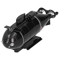 Dilwe RC U-Boot mit Fernbedienung, 6-Kanal 2.4GHz Tauchboot Spielzeug aus Kunststoff inklusive Ladekabel für Pool und See