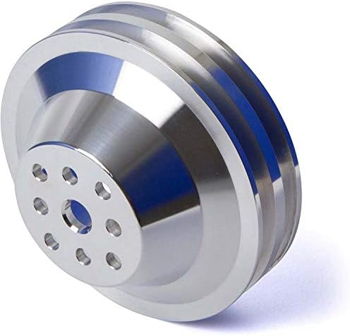 Big Block Chevy Water Pump Pulley, 396 427 454 V-Belt - Long Water Pump, LWP, BBC