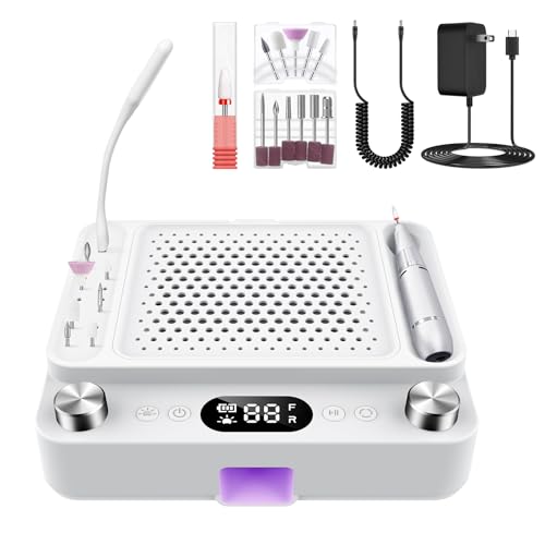 4-in-1 Electric Nail Drill Kit with Dust Collector