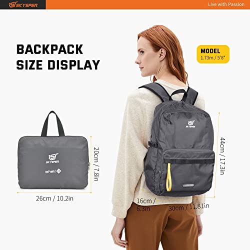 Skysper Packable Hiking Backpacks 25L Daypacks - Lightweight Travel Daypack Ultralight Stuff Sack For Women Men #TOP5