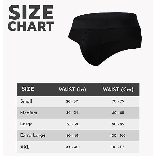 Image of HEELIUM Bamboo Underwear Brief for Men | 3X Softer Than Cotton & Odour Free | Stretchy Fabric & Durable Waistband