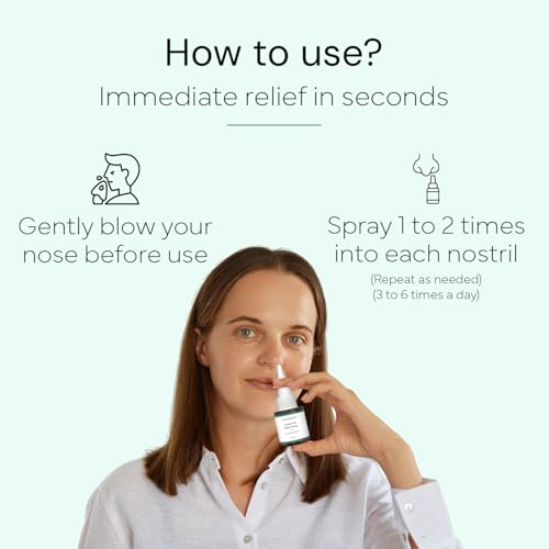 Image of Cold & Flu Nasal Spray 15ml - Natural Decongestant, Non-Drowsy, Non-Addictive, Fast Respiratory Relief, Suitable for Children, Formulated in the EU