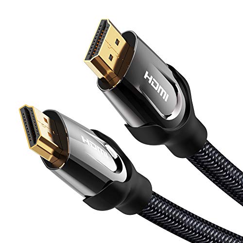 Cable HDMI 15 metros Vention trenzado de nailon negro tipo metal