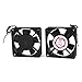 Ruilogod AC 220V-240V bezszczotkowy Komputer PC Procesor Wentylator 110mm x 25mm 2Pcs