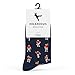 feetopia Socks with Hilarious Beer Lover Design, Ideal Gift for Adult, 1 Pair Per Pack, Size 8-13