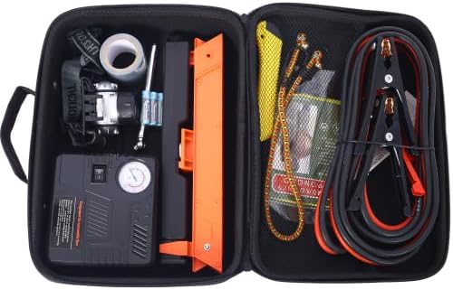 Kit de emergencia para auto con compresor portátil miniatura 2