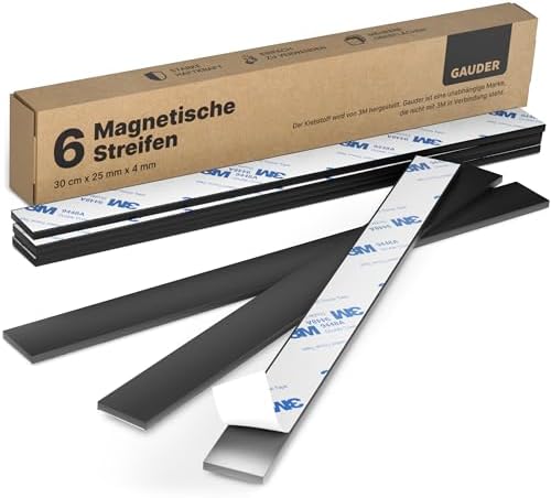 Selbstklebendes Magnetband 5m X 20mm – Stark Haftend, Vielseitig Einsetzbar