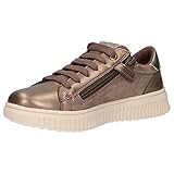 Fabricado en Camboya Zapatos de Mujer y Niña GEOX J947YF 0MANF J DISCOMIX C5005 DK Beige Talla 33