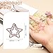 PATIKIL 50pcs Paper Clip, Star Paper Clip Small Cute Rust-Proof Metal Planner Bookmarks for Office Home Rust-Proof Metal Planner Bookmarks for Office Home, 29mm, Red