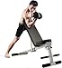 ZQJYMXM Flat Bench Foldable Dumbbell Stool Adjustable Weightlifting Bed Abs Training Board Sit-ups Fitness Equipment Home Abdomen Indoor Sports Chair Adjustable Benches