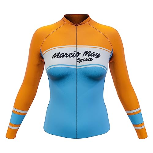 Camisa de Ciclismo Feminina Manga Longa Márcio May Sports Soft Vintage