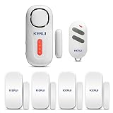 FÁCIL DE INSTALAR: El sensor de alarma inalámbrico KERUI D2 se puede instalar en lugares donde sea necesario para evitar robos, como puertas, ventanas y cajones. Compacto y fácil de transportar e instalar. Y se puede instalar en el lugar donde vive el bebé. Una vez que el bebé empuja la puerta, el sensor de alarma inteligente independiente enviará un sonido de 120dB para recordarle que el bebé ha abandonado la sala