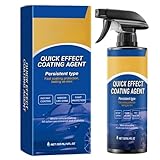 Quick Effect Coating Agent for Car, 3 in 1 Car Coating Spray, Agente de Recubrimiento de Efecto Rápido, Agente de Recubrimiento de Acción Rápida, Spray de Alta Protección 3 en 1 para Coche,120ml