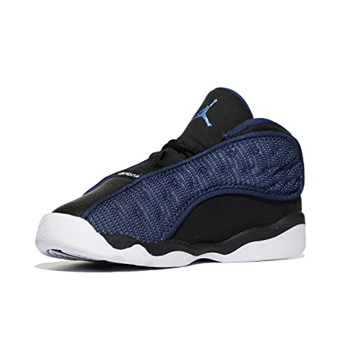 Jordan 13 ���g�� (����/�c��), �l�C�r�[/���j�o�[�V�e�B�u���[-�u���b�N, 6 Toddler