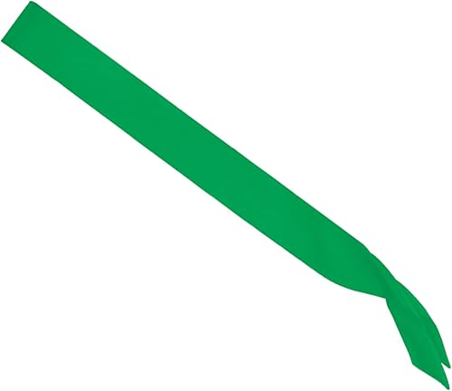 Miniatura 5 de Beistle Cinta de satén en blanco de tela roja accesorio para disfraz de boda graduación Halloween 33 x 4 pulgadas