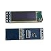 Xiuxin 2pcs I2C OLED Display Module 0.91 Inch I2C SSD1306 OLED DC 3.3V~5V Display Module 12832 Blue I2C OLED Screen Driver for Arduino