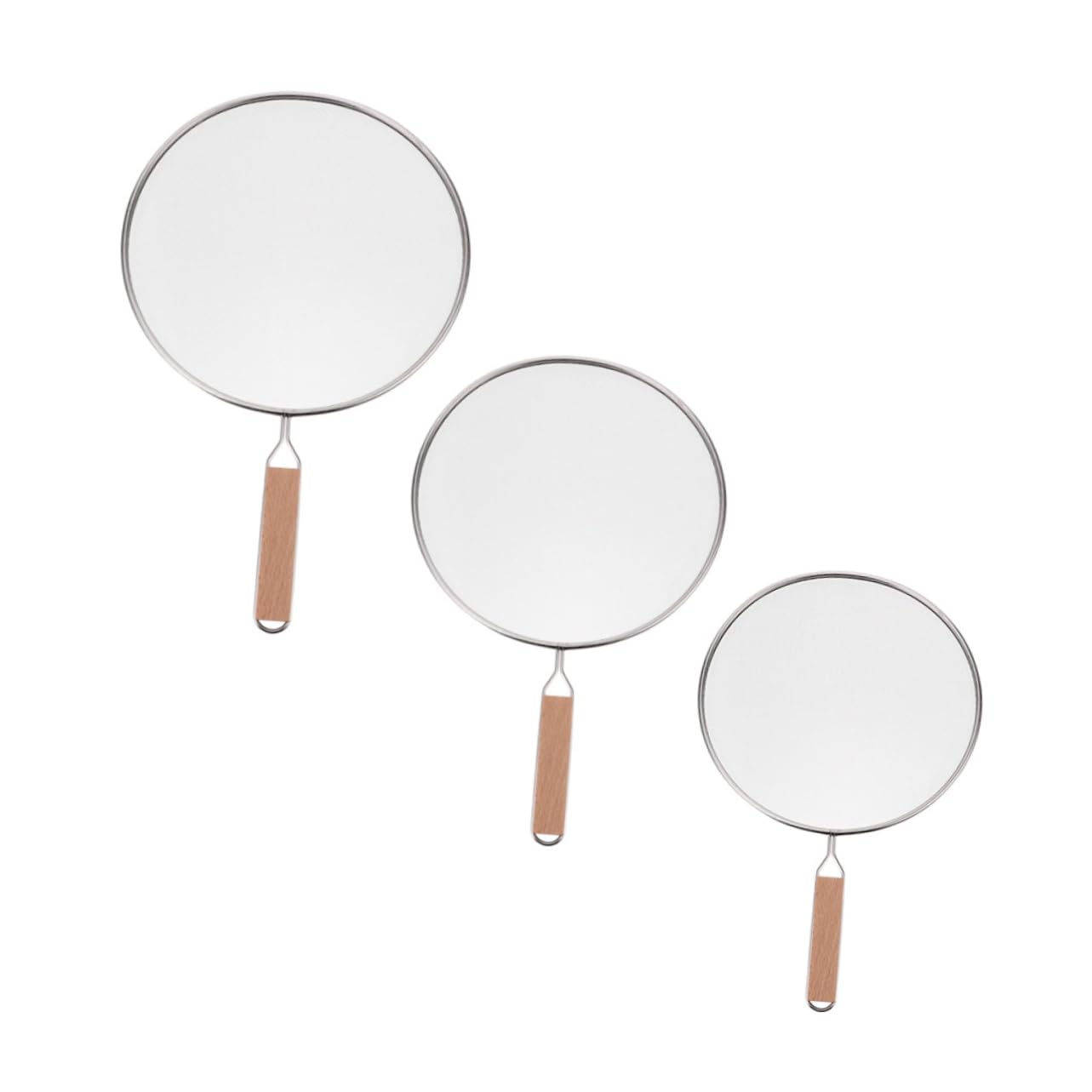 Couvercle anti-éclaboussures en silicone lisse portable Cabilock pour poêle et casserole