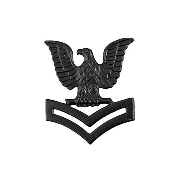Vanguard Baseballkappe E5 Petty Officer Second Class – schwarzes Metall