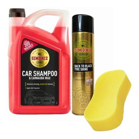 Simoniz Car Shampoo and Tyre Shine Bundle Cover