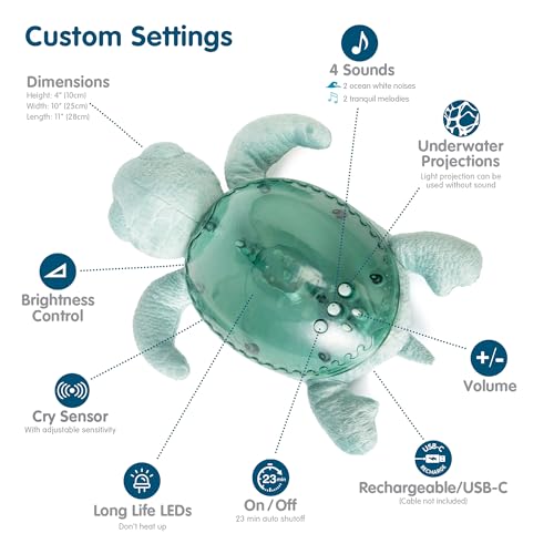 Cloud b Tranquil Turtle - Green
