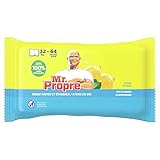 Este limpiador de toallitas rápidamente eliminan las manchas de grasa, comida quemada, la suciedad y los restos de jabón y dan a la habitación un aroma fresco