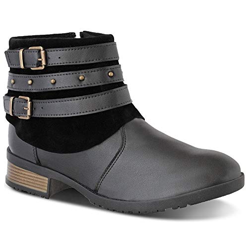 Bota Feminina Montaria Fivela Adaption Preto - 36