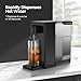 Narcissus D30 Instant Hot Water Dispenser Countertop for Rapid Heating & Dispense, Adjustable 5 Temp & 4 Water Volume Dispense, Removable 100 Ounce Capacity Water Tank with Carrying Handle, BPA Free