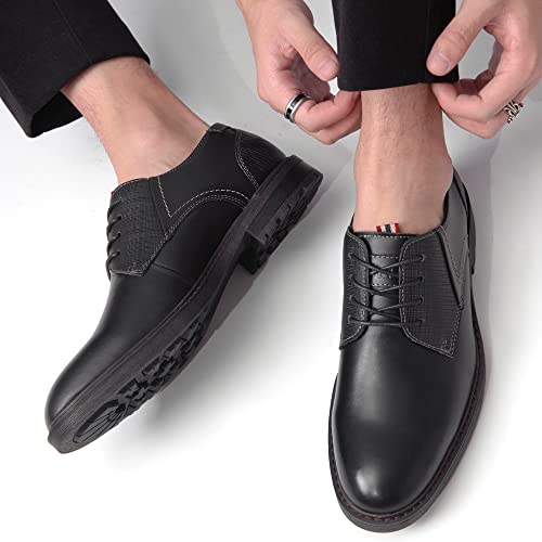 Image of Arkbird Men's Leather Oxford Dress Shoes Stylish Formal Business Shoe for Men