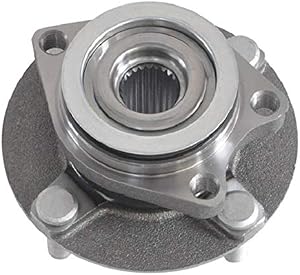 IRONTEK 513308 Front Wheel Bearing and Hub Assembly 4 Lug w/ABS FITS 2007-2010 for Nissan Versa S/SL, 2009-2010 for Nissan Versa 1.6/1.6 Base, 2011-2012 for Nissan Versa