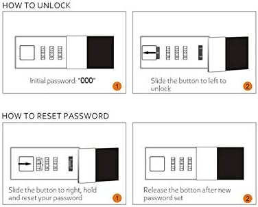 Mazeran Combination Lock Journal, Vintage Elegant Leather Hard Cover Floral Embossed Notebook Diary, 256 Pages Lined Golden Gilded Password Locking Personal Planner, Gift for Women Girls - Image 7