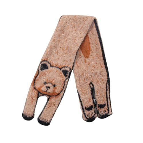Écharpe en fausse fourrure femmes adolescentes peluche douce épaisse hiver