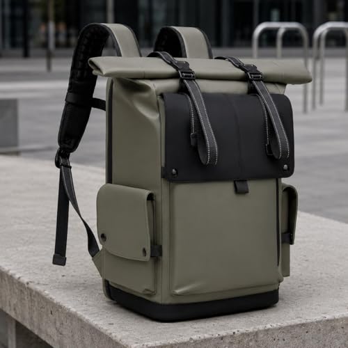 Sac à dos de déplacement à fermeture enroulable contre la pluie - 2