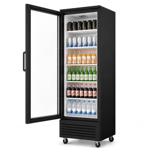 Image of Garvee 13.4 Cu. Ft. Commercial Glass Door Display Refrigerator