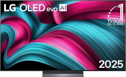LG OLED65C5ELB - TV 65 Pollici, Smart TV 4K Ultra HD OLED DVB-T2...