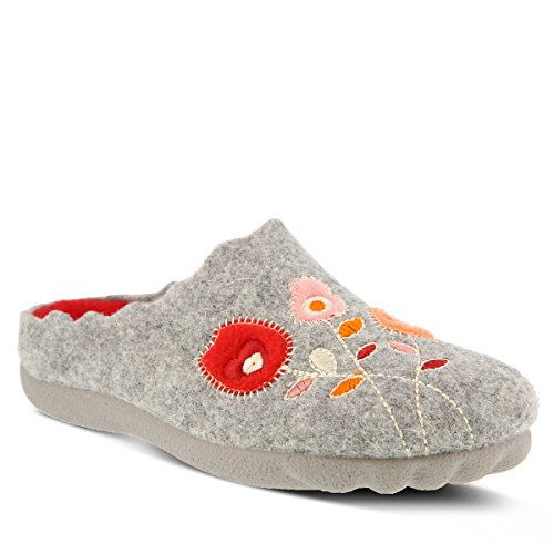 Flexus Women’s Wildflower Wool Slipper – Indoor Outdoor Comfort2