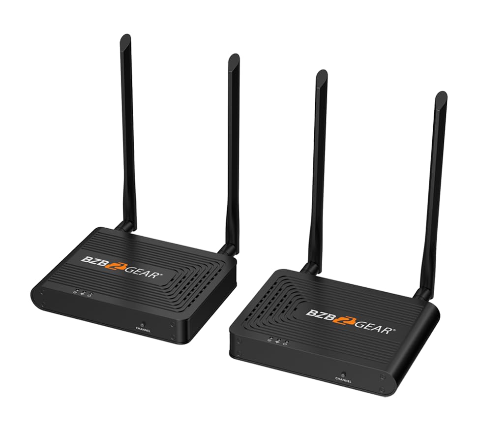 BZBGEAR 4K 60Hz UHD HDMI 2.0 Wireless Receiver/Trasmitter Extender Kit up to 164ft BG-AIR4KAST-picture-13