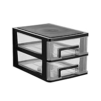 SAFIGLE Organizer 3 Strati Trasparente - Scatola Portaoggetti Con Cassetti Estraibili Per Desktop E Cucina - Foto 7