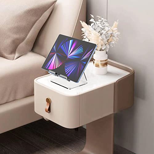 Acrylic Desk Tablet Stand, Jinsheng Clear Tablet Holder, Desktop Ipad Stand, Compatible With Tablet Such As Ipad Air Mini Pro, Phone 13 Pro 12 Mini 11 Xs Max Xr X 6 7 8 Plus (4 -13 Inch) #TOP3