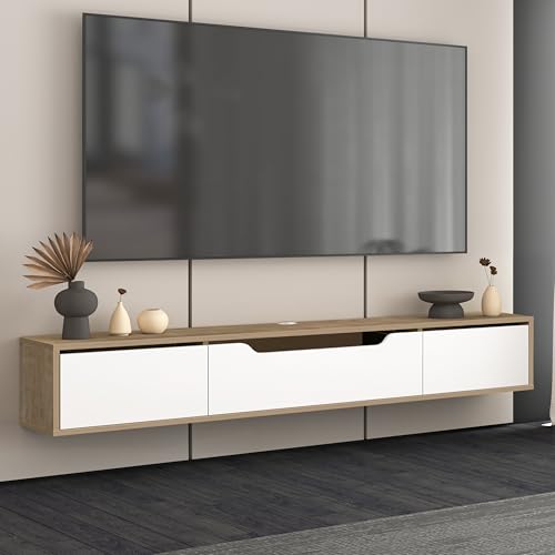 Atelier Mobili Floating TV Stand for 80-Inch TVs