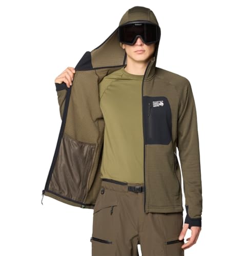 Image of Mountain Hardwear PolartecA Power Grida ¢ Full Zip Hoodie