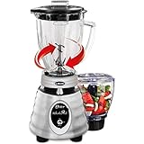 Oster Classic Series Whirlwind Blender with Food Processor, Brushed Stainless