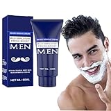 Men's Face and Body Hair Removal Depilatory Cream - Permanent Painless Flawless Beard Shaving Solution (1)