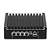 Produktbild HSIPC Jasper Lake Celeron N5105 Quad Core Firewall Micro Appliance, Mini PC, Nano PC, Router PC with 8G RAM 128G SSD, 4*i226-V RJ45 Port AES-NI