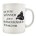 Produktbild Interluxe Tasse Kaffeebecher ECHTE MÄNNER Fahren RASENMÄHERTRAKTOR Lustig Geschenk Mann