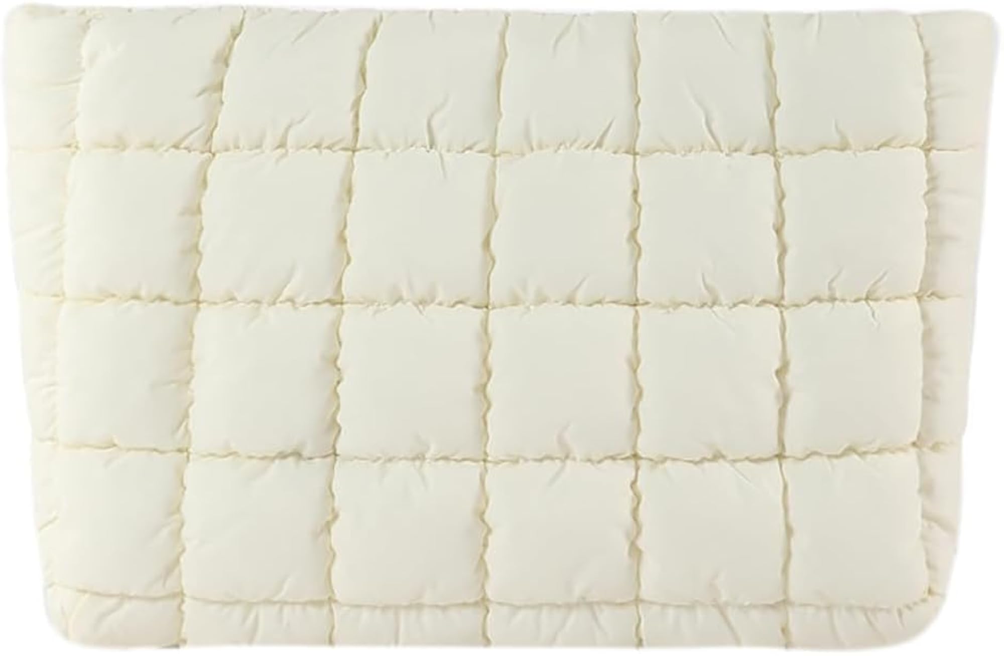 Large Capacity Quilted Cosmetic Bag for Women