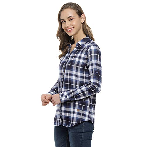 Image of PINACOLADA Women's Checkered Casual Shirt