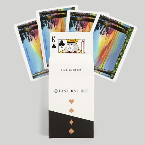 Baraja de póker con 52 cartas, diseño Sebago Lake Maine miniatura 6